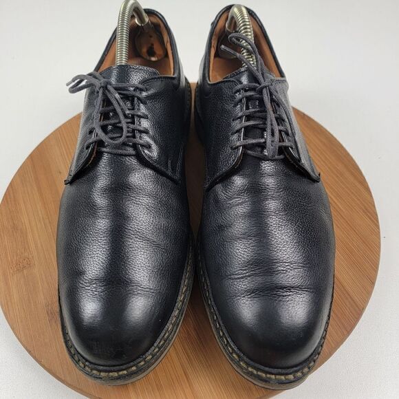 Allen Edmonds Wanderer Plain Toe‎ Oxfords Mens Black Dress Shoes Size 11.5 D main image 13